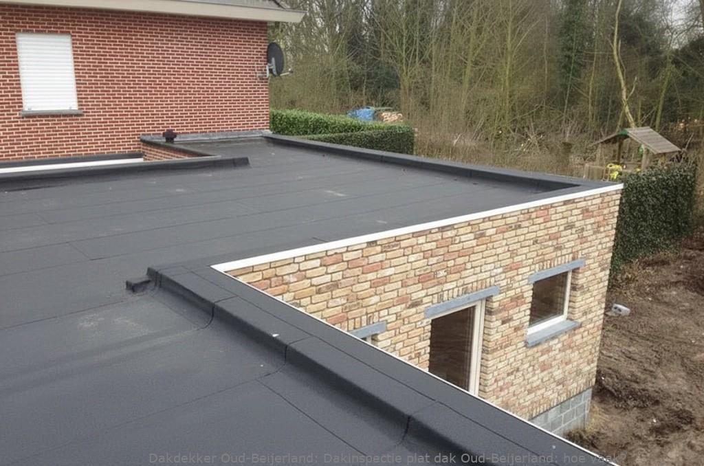 Dakinspectie Plat Dak Oud Beijerland