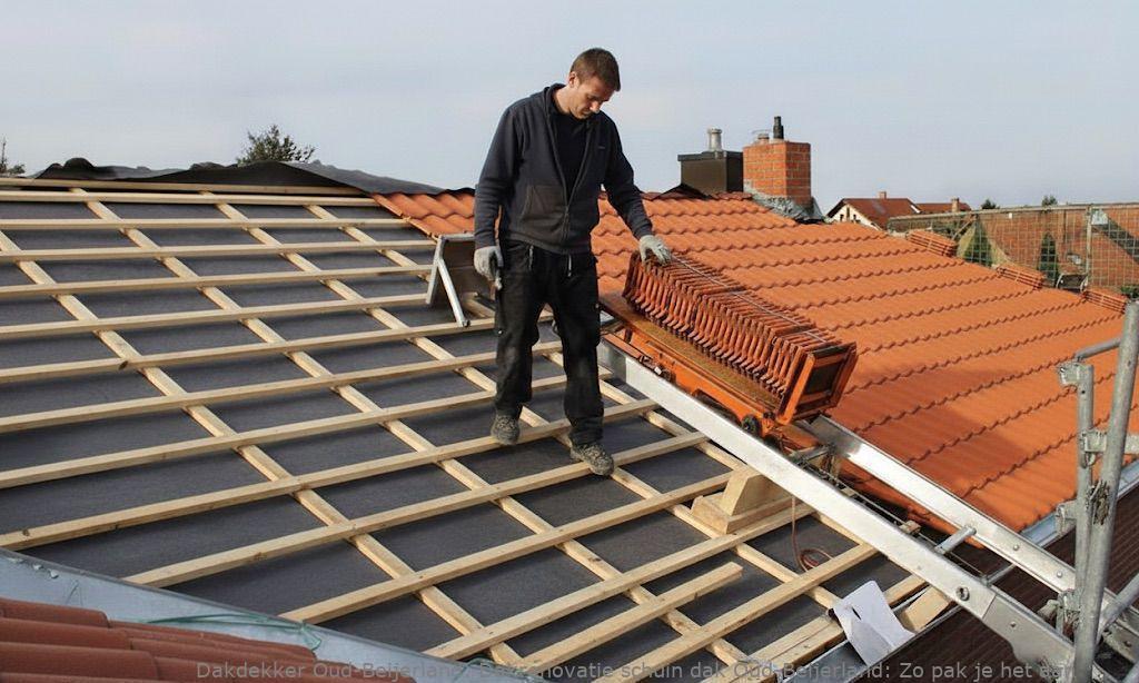 Dakrenovatie Schuin Dak Oud Beijerland